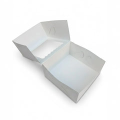 Caja con visor 19x19x10cm x 25un.
