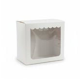 Caja con visor 19x19x10cm x 25un.