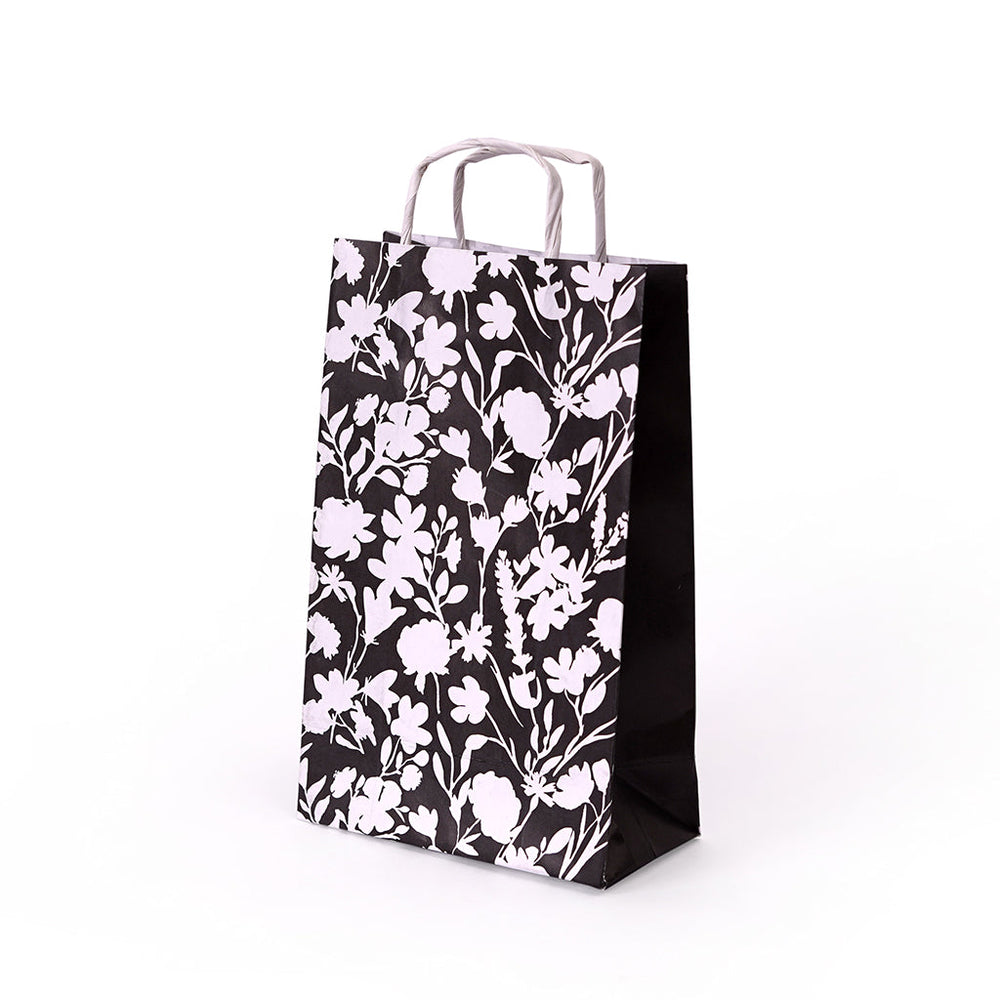 Bolsa papel con manija G1 (12x19x6cm) x 10u.