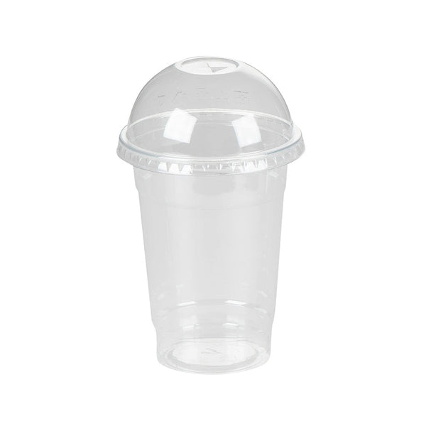 Vaso plástico PP Me too cristal x paq.