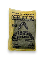 Bolsa consorcio 60x90 B/D negra x 10 unidades.