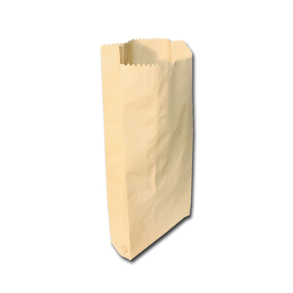 Bolsa de papel amarilla N°5 (12,5x30,5cm) x 100un.