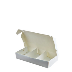 Caja con separador 27,4 x 14,5 x 5 cm x 25un.