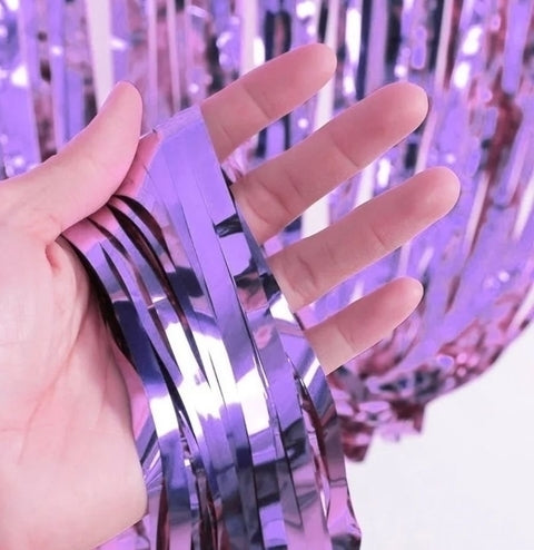 Cortina metalizada 2x1 metro x 1u.