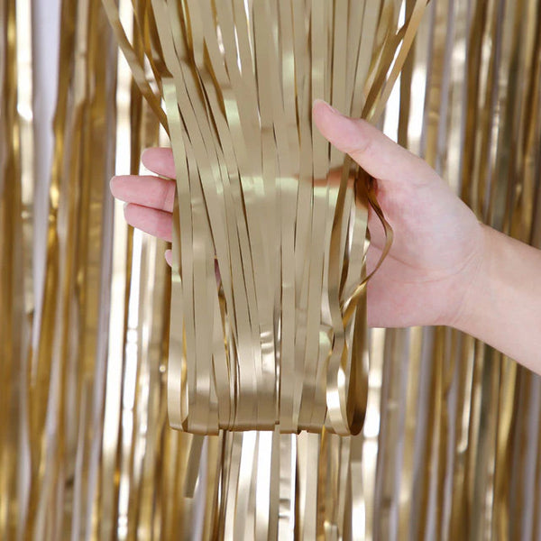 Cortina metalizada 2x1 metro x 1u.