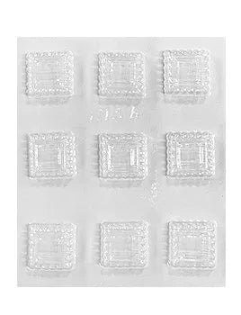 Molde huevo de pascua formas x 10u.