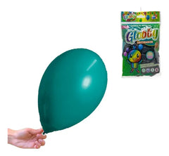 Globo 9" colores liso x 25u.