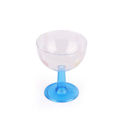 Copa champagne pie alto x 6u.