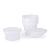 Pote sin tapa PP 55/80cc x 100u.