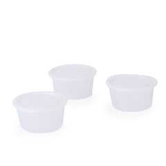 Pote sin tapa PP 55/80cc x 100u.