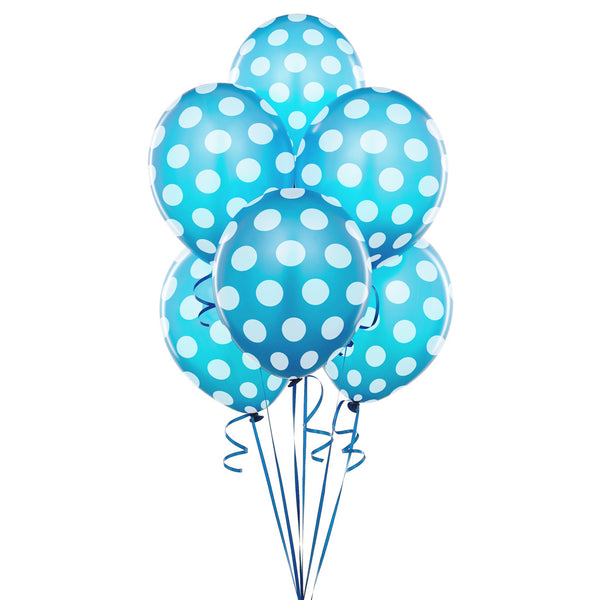 Globo impreso con lunares 12