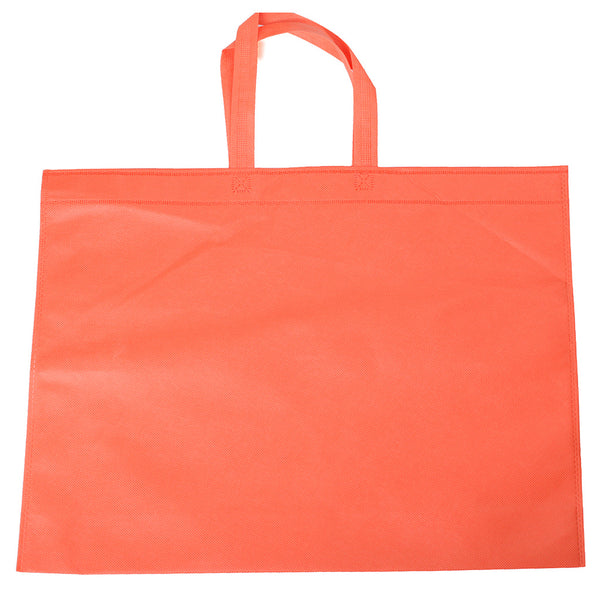 Bolsa tela friselina con manija 30x30x10 x 10u.