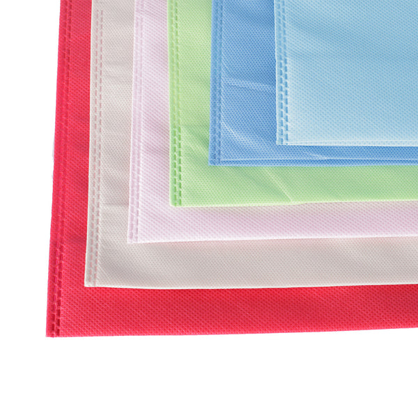 Bolsa tela friselina con manija 30x30x10 x 10u.