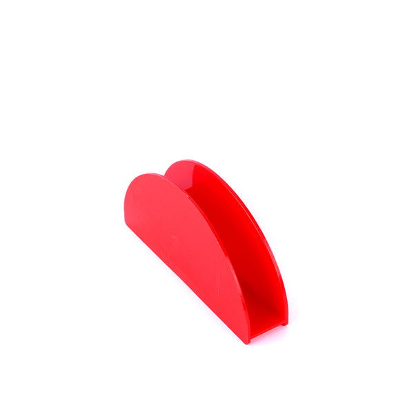 Servilletero media luna x 1u.