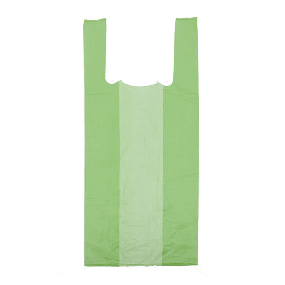 Bolsa camiseta color x paq.