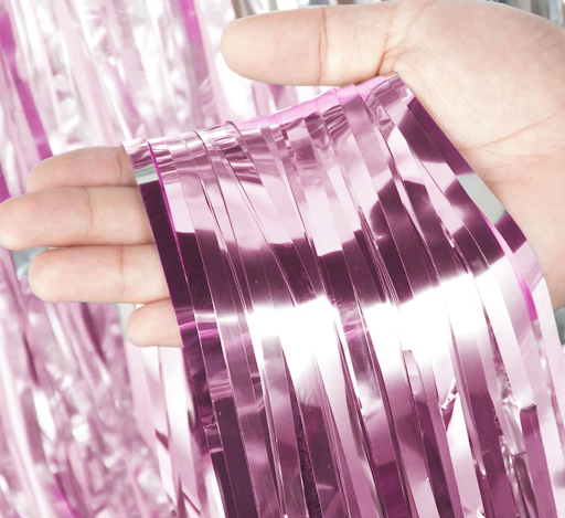 Cortina metalizada 2x1 metro x 1u.