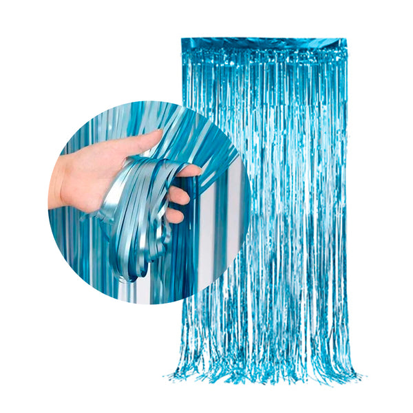 Cortina metalizada 2x1 metro x 1u.