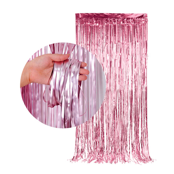 Cortina metalizada 2x1 metro x 1u.