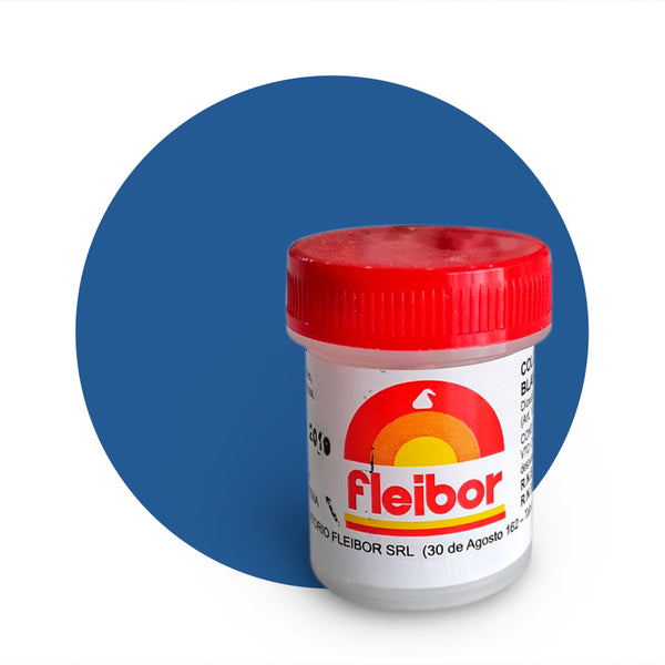 Colorante en pasta azul x 4u.