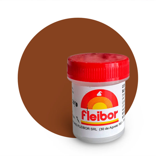 Colorante en pasta marrón x 4u.