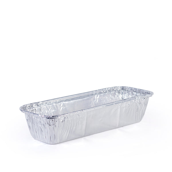 Molde aluminio budín x 50u.