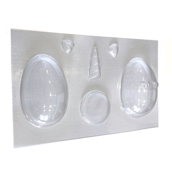 Molde huevo de pascua formas x 10u.