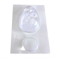 Molde huevo de pascua formas x 10u.