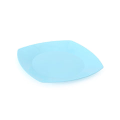 Plato plástico cuadrado 17x17cm x 10u.