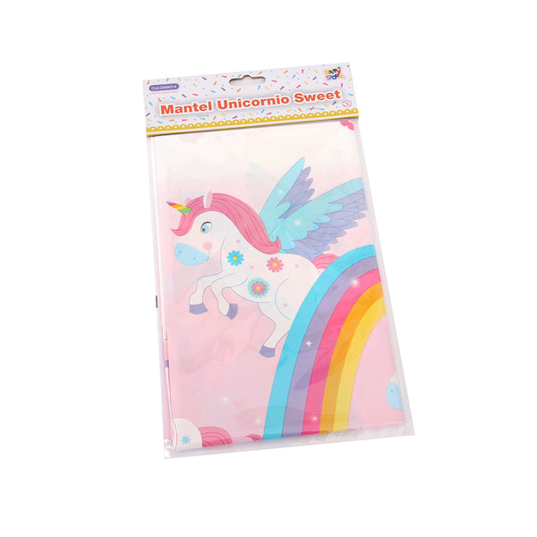 Mantel plástico 180x130cm x 1u.