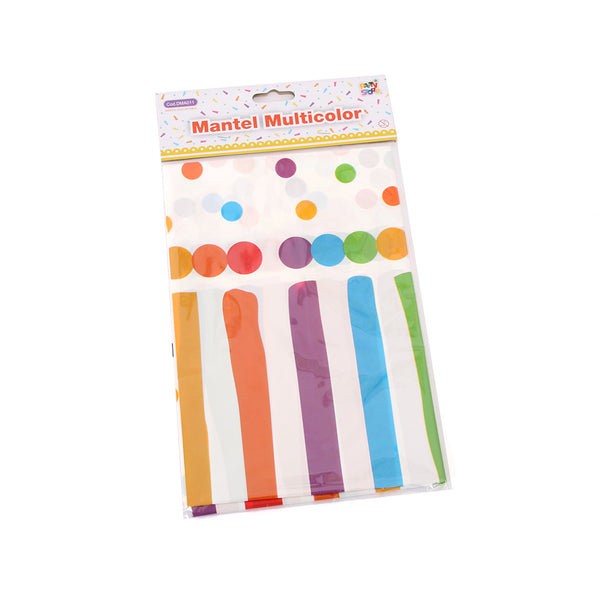 Mantel plástico 180x130cm x 1u.