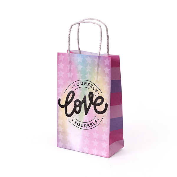 Bolsa papel con manija G3 (20x32x9cm) liquidación x 10u.