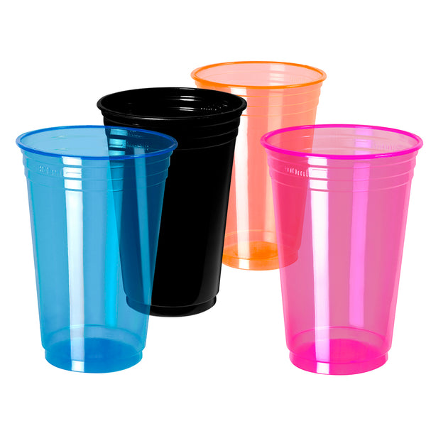 Vaso neon 300ml x 25u.