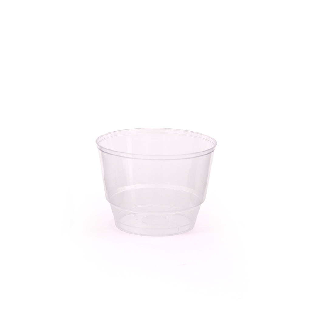 Pote - Vaso cristal 125cc sin tapa x 25u.