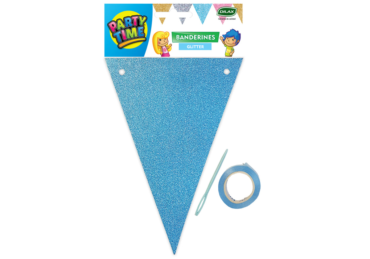 Banderín "Feliz Cumpleaños" triangulo x 1u.