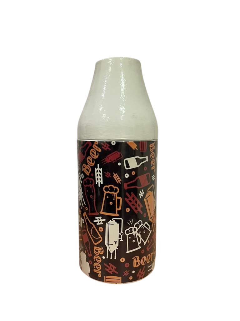 Térmico porta botella 1lt diseño x 1u.