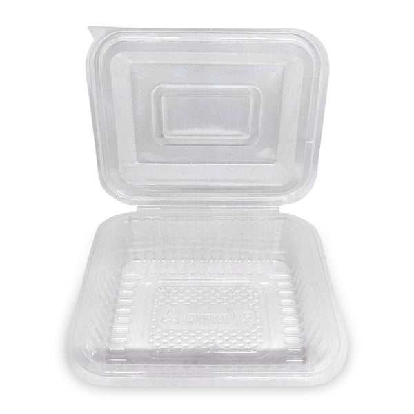 Bandeja plástica con tapa 103 PP x 120u.