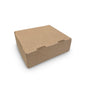 Caja de hamburguesa microcorrugada 18x18x5,5cm abierta, packaging para delivery