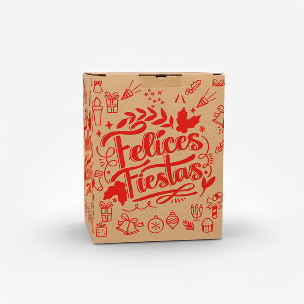 Caja navideña 26,5x32x17cm x 25u.