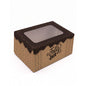 Caja con visor impresa 11x15x7,5cm x 25u.