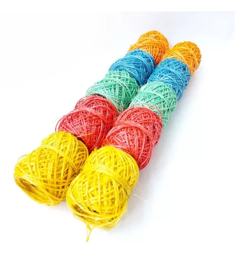 Hilo sisal color x 10u.