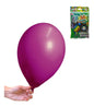 Globo 12" colores liso  x 25u.