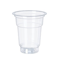 Pote plástico cristal 100/180cc x 50un.