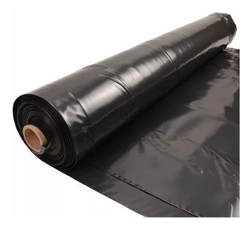 Rollo PE 1,5 metros 100" negro B/D x 1kg