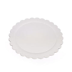 Plato flor 24cm x 10u.