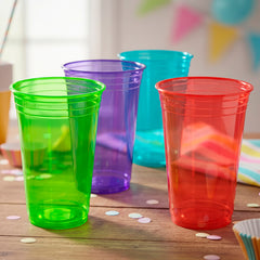 Vaso neon 300ml x 25u.