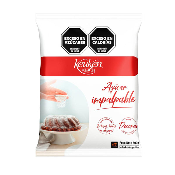 Azúcar impalpable x 500 gr.
