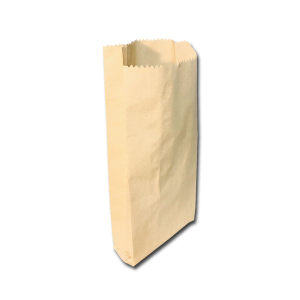 Bolsa de papel amarilla N°5 (12,5x30,5cm) x 100un.