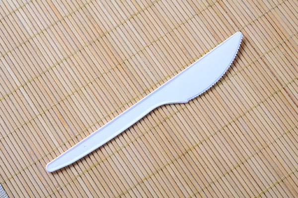 Cuchillo blanco eco 16cm x 1000u.