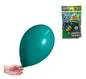 Globo 9" colores liso  x 25u.