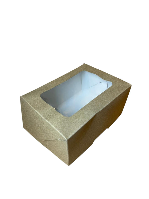 Caja con visor 11x15x7,5cm x 50u.